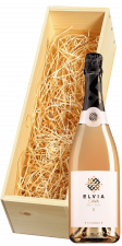 Wijnkist met Elvia Cava Brut rosé